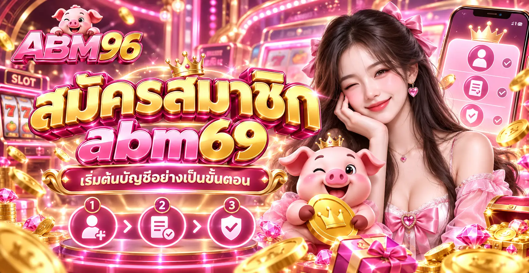 สมัครสมาชิกเริ่มต้นบัญชีอย่างเป็นขั้นตอน