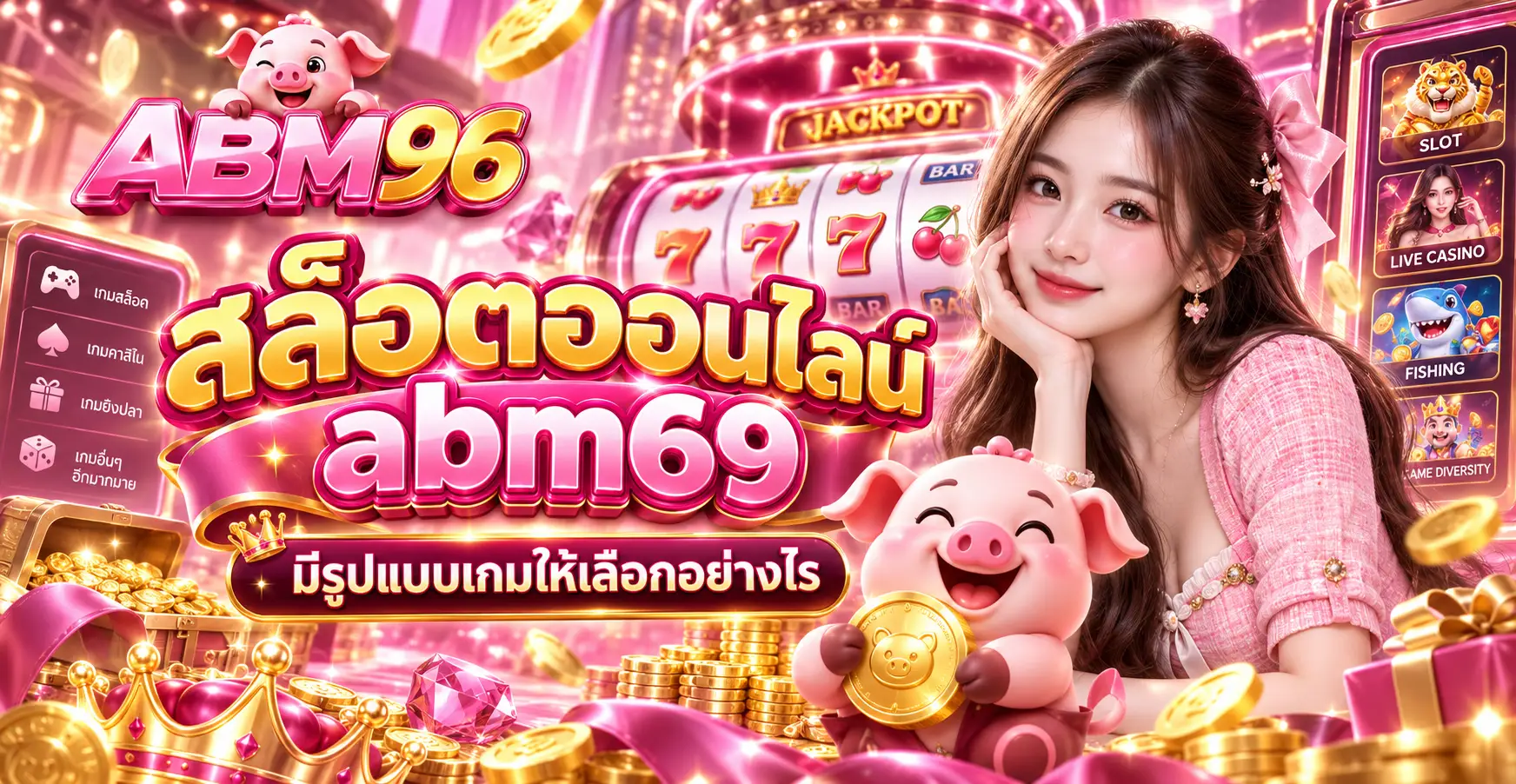 สล็อตออนไลน์ abm69 มีรูปแบบเกมให้เลือกอย่างไร